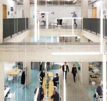 Innovative office space; productive head space.