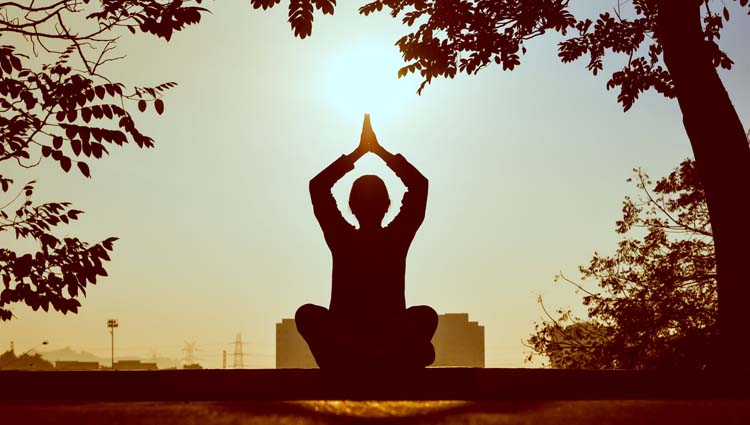 Yoga at the office