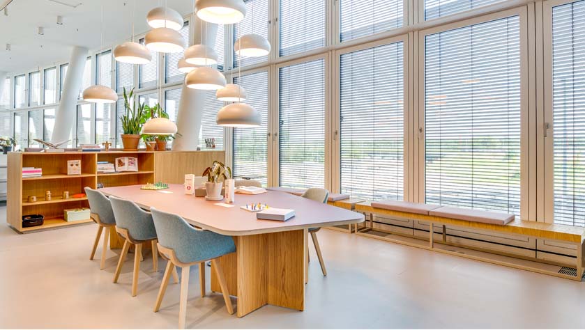 Spaces Orbi Tower, coworking offices in vienna that won the office of the year award