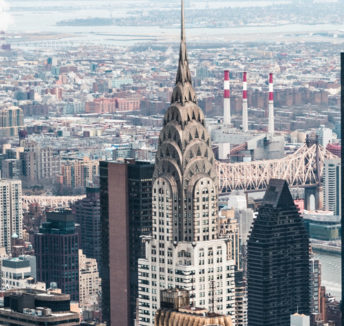 Spaces is moving into the Chrysler Building, it doesn't get more iconic.
